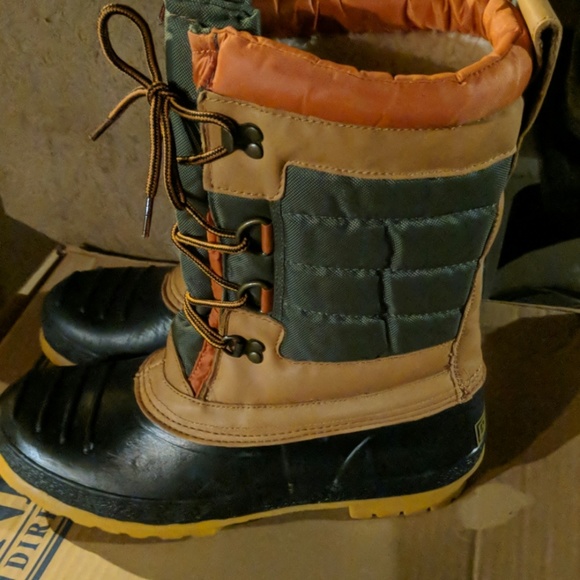 lands end mens duck boots